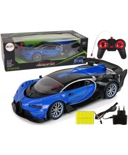 Lean Toys Lean Radio controlled car Bugatti blue