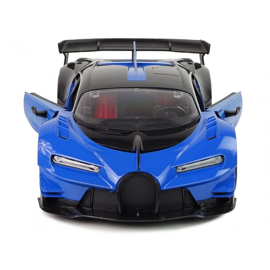 Lean Toys Lean Radijo bangomis valdomas automobilis Bugatti mėlynas – 3