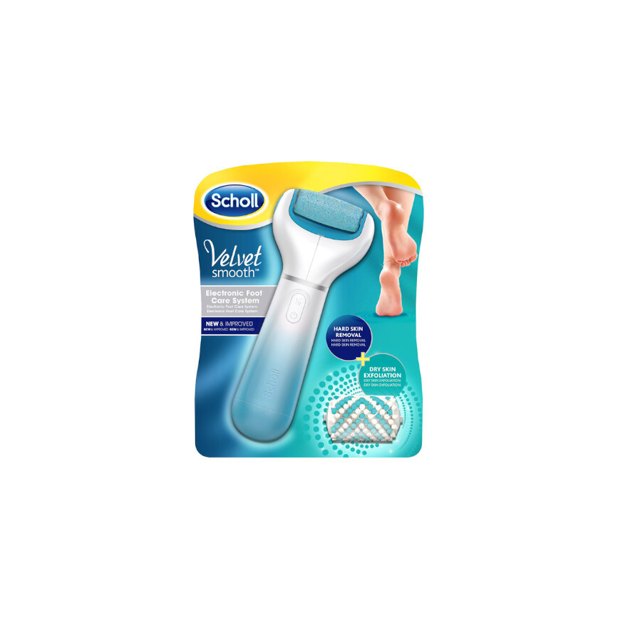 Scholl Velvet Smooth - Electric foot file and medium coarse rotating head – 2
