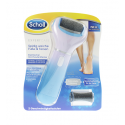 Scholl Velvet Smooth - Elektrinė koja dildė ir vidutinio šiurkštumo sukama galvutė
