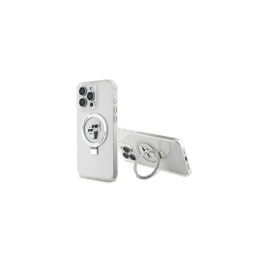 Karl Lagerfeld Ringstand Karl and Choupette MagSafe Case for iPh