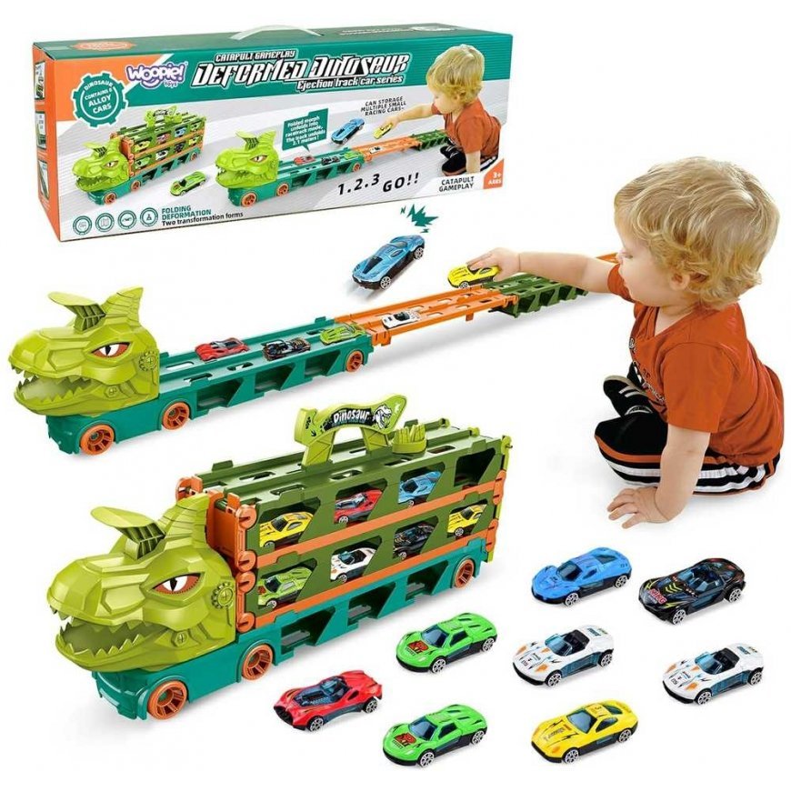 WOOPIE Zabawkowa Truck Dinozaur Tor 2
