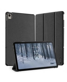 Domo case for Nokia T21 smart cover stand Black