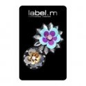 label.m Floral Drama - hair clip label.m Floral Drama - hair clip