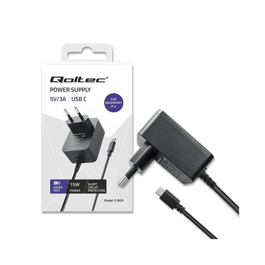 Super FAST PD charger for Raspberry PI4,USB C