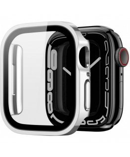 Hamo Apple Watch Series 7/8/9 Case (PC) 41MM Silver