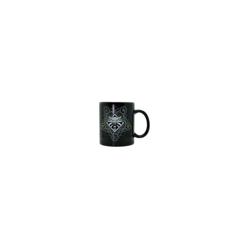 Krūze Good Loot The Witcher 3 Witcher signs Heat Reveal Mug