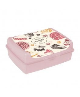 Food storage container click-box midi 1L Carla "Sweet day" 17x13