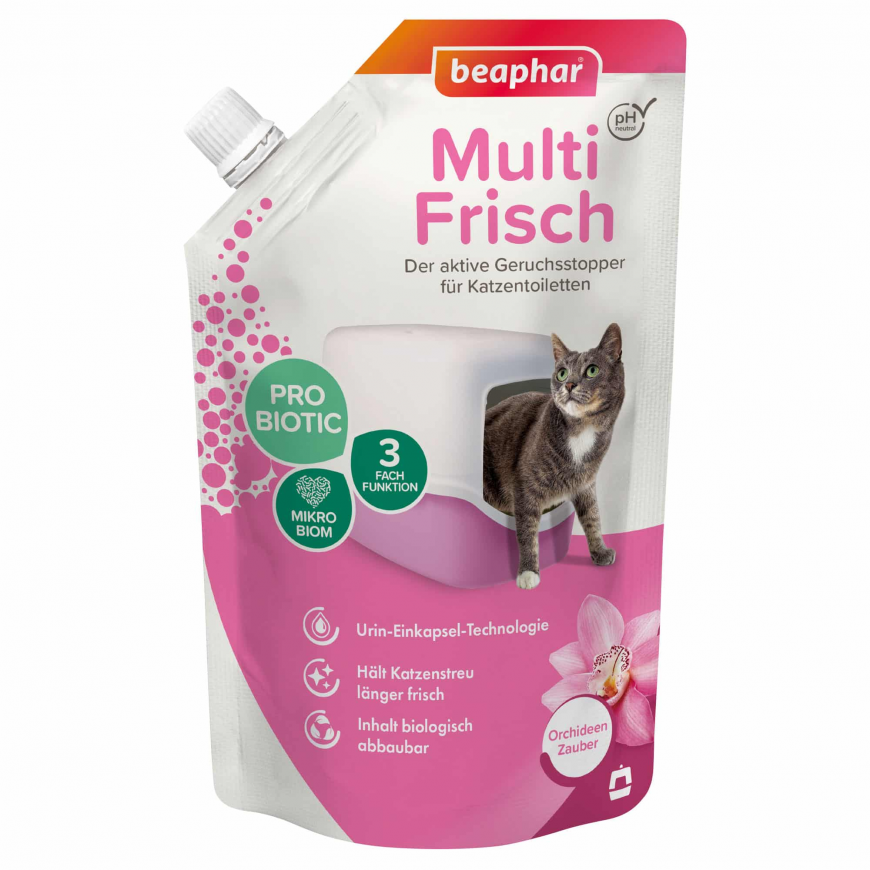 Deodorant for cat toilet : Beaphar Odour killer Orchid, 400 g