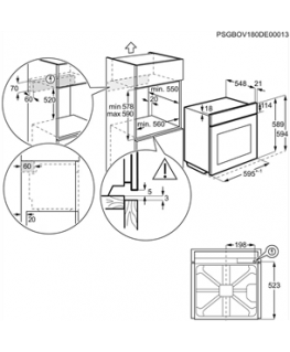 ELECTROLUX EOC6P77H Ahi
