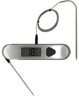 Heirol Steely digital thermometer, 17.5 cm
