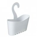 Hanging bathroom multifunctional shelf 25x9x28cm white Hanging bathroom multifunctional shelf 25x9x28cm white