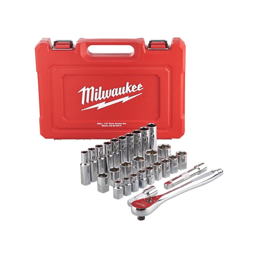 MILWAUKEE 1/2" RATCHET SOCKET SET – 2