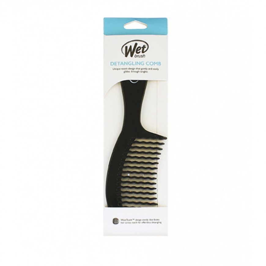 Wet Brush Detangling Comb Hair Comb Black
