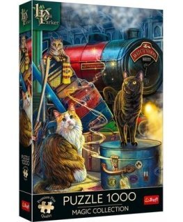 Puzzle 1000 elementów Premium Plus Quality Magic Collection: Ekspres czarownic