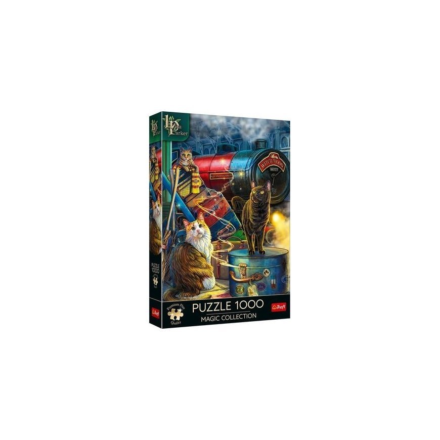 Puzzle 1000 elementów Premium Plus Quality Magic Collection: Ekspres czarownic