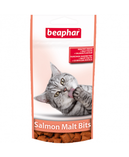 Vitamin supplement - Beaphar Malt-Bits with salmon, 35g (75pcs)