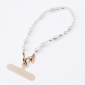 Case UNIQ Coehl Perla Handstrap universal sznurek do telefonu na rękę white/white pearl Case UNIQ Coehl Perla Handstrap universal sznurek do telefonu na rękę white/white pearl