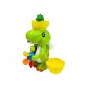 Lean Toys Maudymosi dinozaurų malūnėlis, purškiantis vandenį Lean Toys Maudymosi dinozaurų malūnėlis, purškiantis vandenį