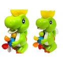 Lean Toys Maudymosi dinozaurų malūnėlis, purškiantis vandenį Lean Toys Maudymosi dinozaurų malūnėlis, purškiantis vandenį