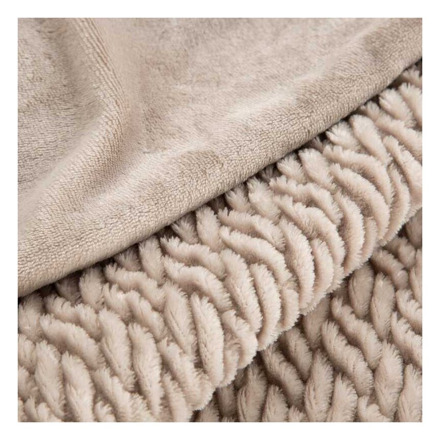 Eurofirany BLANKET/KAYLA/BEIGE 130X160 BEIGE – 4