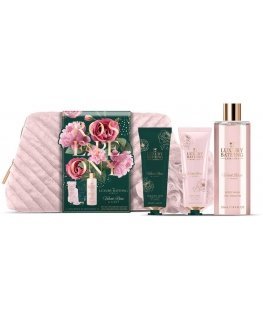 THE LUXURY BATHING COMPANY Dovanų rinkinys Velvet Rose & Peony - Weekend Escape 1op.