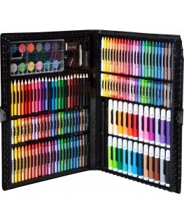 Blackmoon Tapybos rinkinys lagamine 168 vnt juodas
