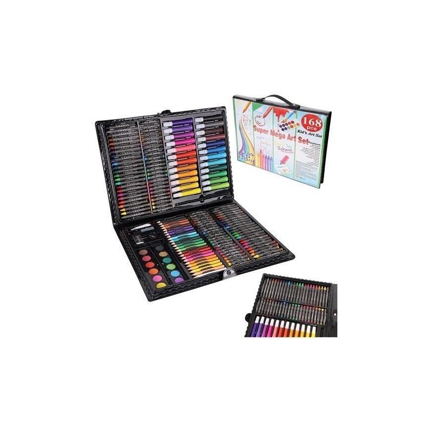 Blackmoon Painting set in a suitcase 168 pcs black – 2