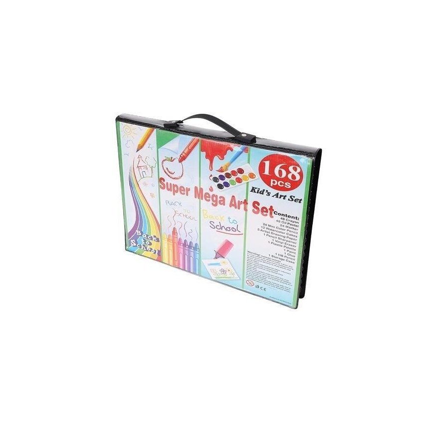 Blackmoon Painting set in a suitcase 168 pcs black – 3
