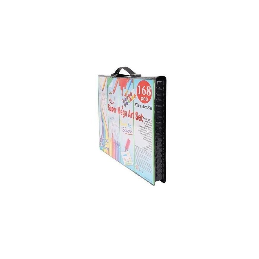 Blackmoon Tapybos rinkinys lagamine 168 vnt juodas – 4