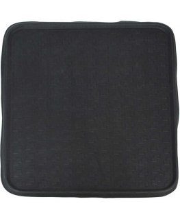 Home Styling Collection DROP LINEN RACK DRY PAD LUGGAGE CARPET 100x90CM GRAY