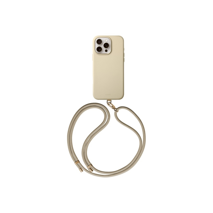 Case UNIQ etui Coehl Muse iPhone 16 Pro Max 6.9" Magnetic Charging cream/cream – 2