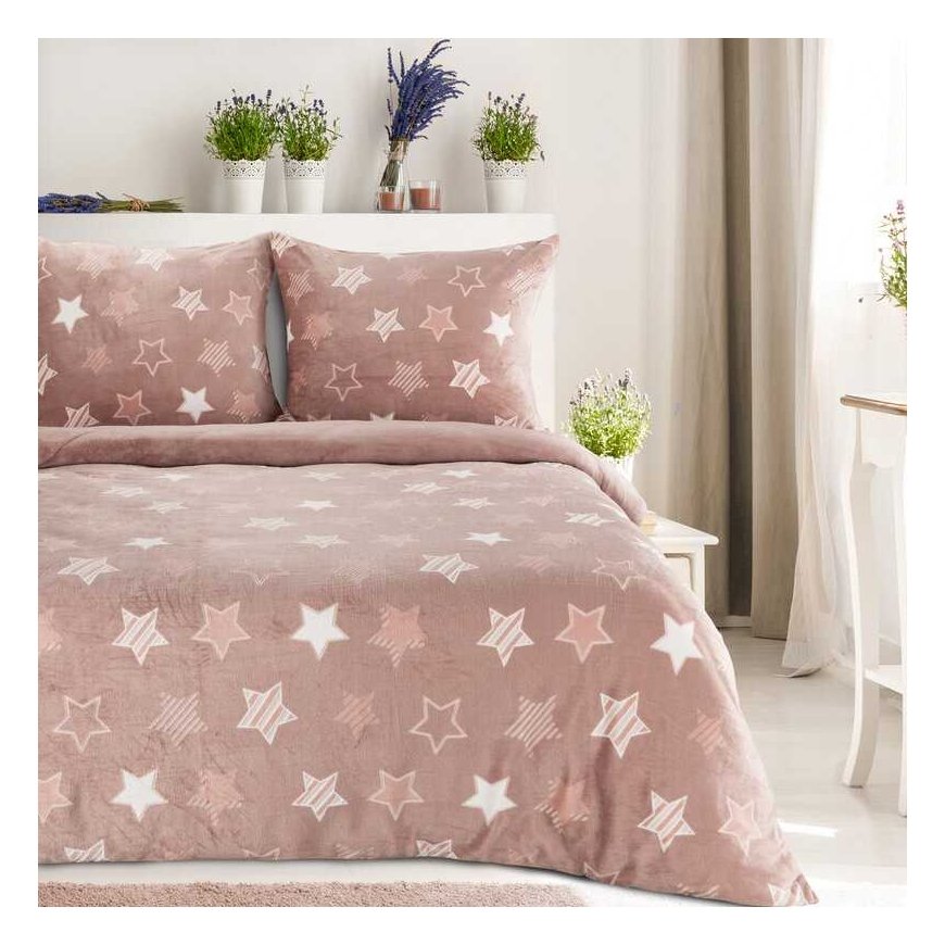 Eurofirany Bedding set Eurofirany EX/POS/FL/4/RÓ+B 140X200
