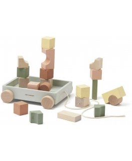 Kid's Concept - Stroller with EDVIN blocks | Multicolor (EDVIN)
