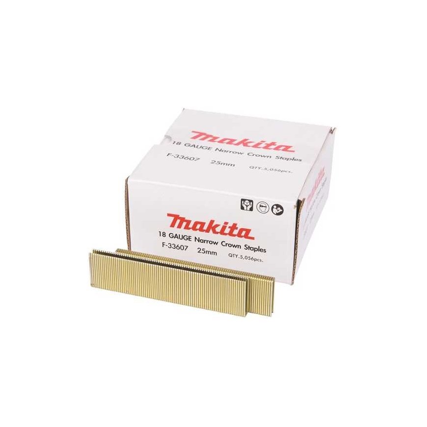 Makita F-33607 Kabės 6,3x25mm, 5000vnt. AT450H
