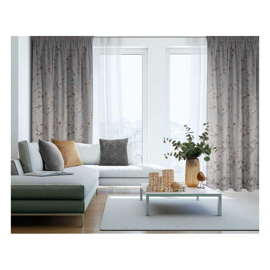 Eurofirany ZAS/SELENA/Silver 140X270 T – 2