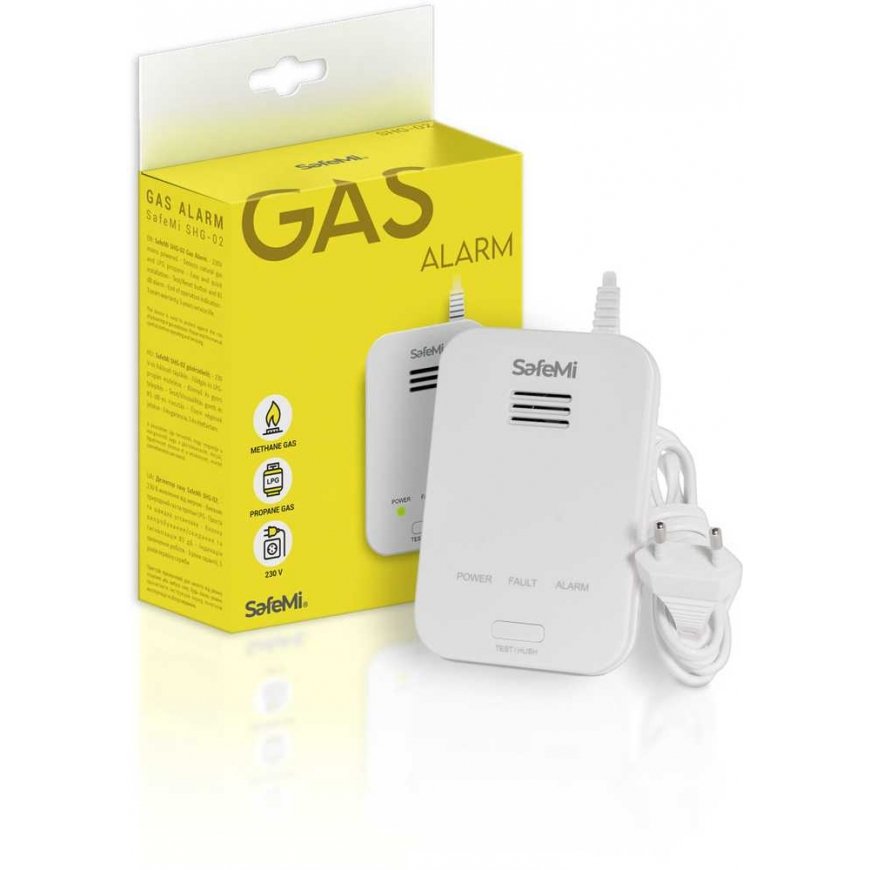 SafeMi Czujnik gazu Propan Butan SafeMi SHG-02 – 3