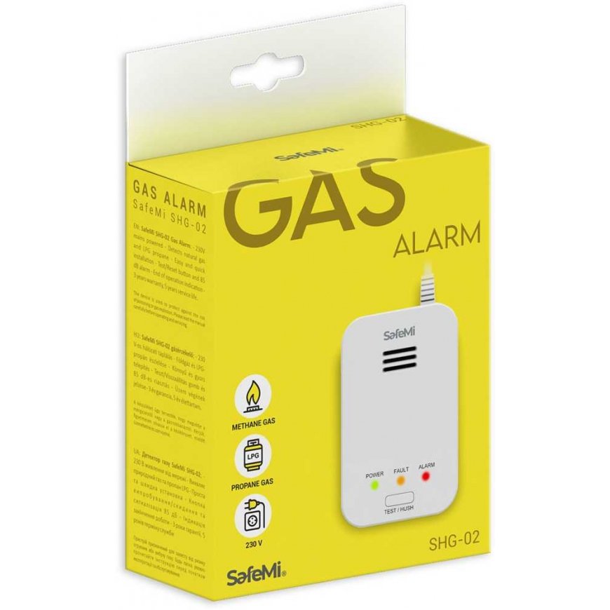 SafeMi Czujnik gas Propane Butane SafeMi SHG-02 – 4