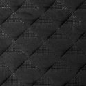Narzuta Vanesa 170x210 black with fringe Eurofirany