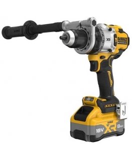 akumuliatorinė wiertarko-wkrętarka smūginis 18V XR, DeWalt [DCD1007WW1T-QW] 8,0Ah, Li-Ion