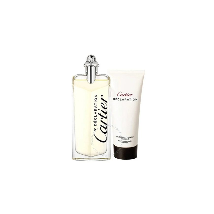 Set Cartier: Declaration, Eau De Toilette, For Men, 100 ml + Declaration, Tonifying, Dušo želė, For All Skin Types, 100 ml