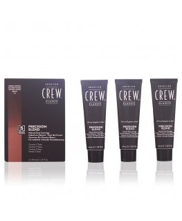 Set Trio, American Crew, Precision Blend, Semi-Permanent Hair Dye, 4-5 Natural Gray, 3 pcs, 40 ml