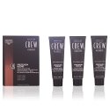 Set Trio, American Crew, Precision Blend, Semi-Permanent Hair Dye, 4-5 Natural Gray, 3 pcs, 40 ml