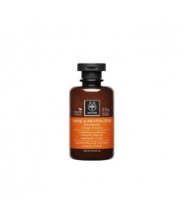 Apivita Shine And Revitalizing Shampoo With Orange And Honey 250ml