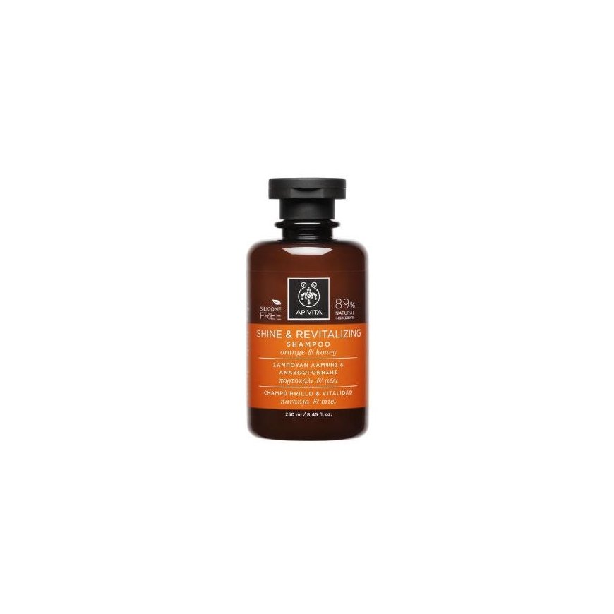 Apivita Shine And Revitalizing Shampoo With