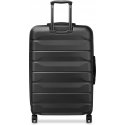 Delsey Air Armour Expandable 77 cm -matkalaukku, musta Delsey Air Armour Expandable 77 cm -matkalaukku, musta