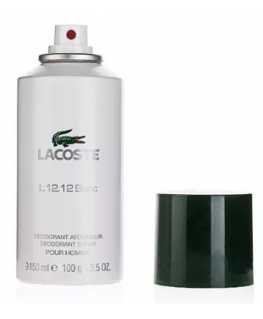 Lacoste, Eau de Lacoste L.12.12 Blanc, Dezodorantas Purškiklis, For Men, 150 ml