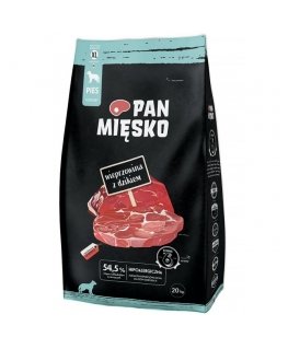 WIEJSKA ZAGRODA Pork with Venison S – dry dog food – 20kg
