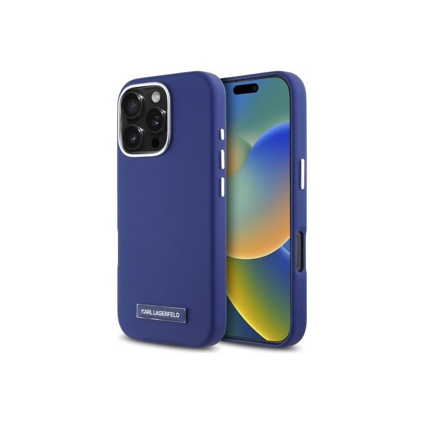 Karl Lagerfeld KLHMP16XPGMSRPB iPhone 16 Pro Max 6.9" niebieski