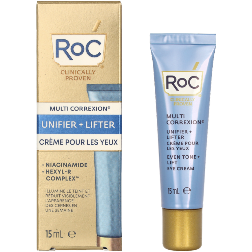 RoC Multi Correxion Even Tone & Lift Paakių kremas, 15 ml